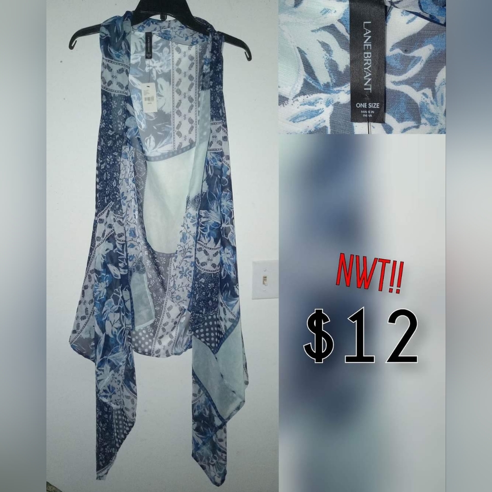 Lane Bryant Sheer Vest